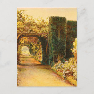 Vintage Garden Art - Elgood, George S. Postcard
