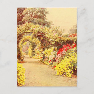 Vintage Garden Art - Elgood, George S. Postcard