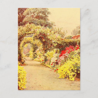 Vintage Garden Art - Elgood, George S. Postcard