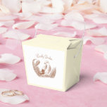 Vintage Garden Bird – Monochrome Floral Favour Box<br><div class="desc">Wrap your gift in timeless charm with this Vintage Botanical Charm gift box,  featuring a graceful retro bird and delicate floral details. A perfect choice for birthdays,  garden weddings,  anniversaries,  or nature-inspired surprises. Elegant,  warm,  and full of character — a keepsake in itself.</div>