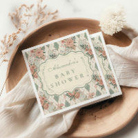 Vintage Garden Floral Baby Shower