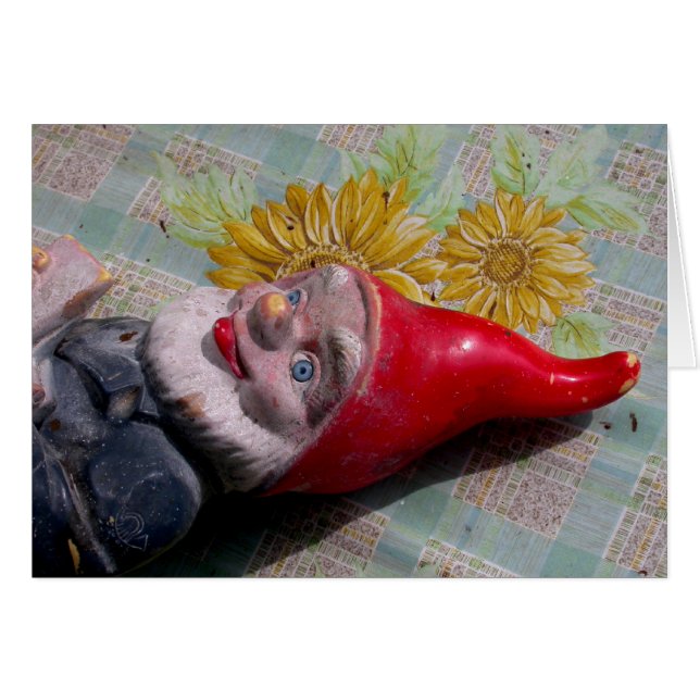 Vintage Garden Gnome (Front Horizontal)
