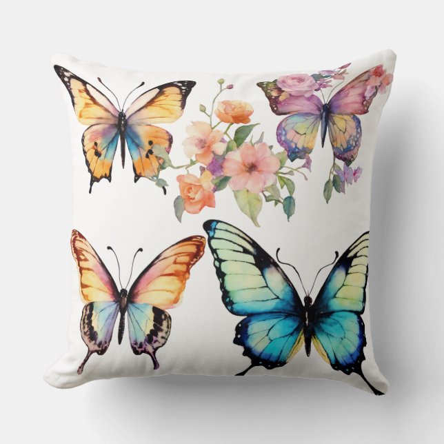 Vintage Garden Party Tee Cushion (Front)