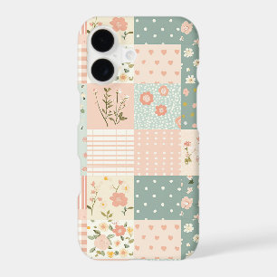 Vintage Garden Patchwork in Dusty Rose & Lavender