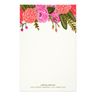 Vintage Garden Personalized Stationery