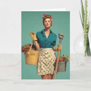 Vintage Garden Style Confidence Card