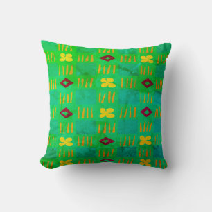 Vintage Garden Throw Pillow