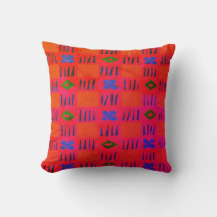 Vintage Garden Throw Pillow