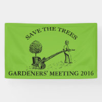 Vintage Gardeners Meeting custom Banner 2