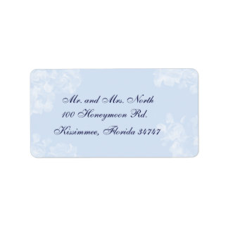 Vintage Gardenia Address Label