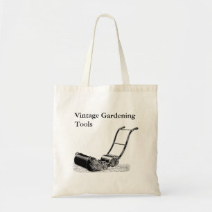 Vintage Gardening Tools Customisable Tote Bag
