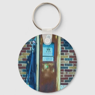 Vintage Gas Pump Keychain