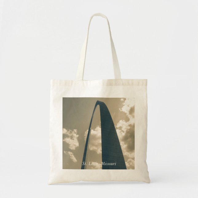 Vintage Gateway Arch Tote Bag (Front)
