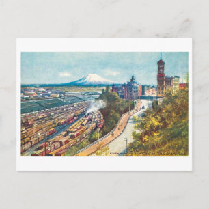 Vintage Gateway to Tacoma, Washington Postcard