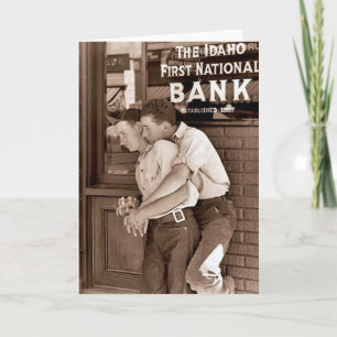 Vintage Gays Card