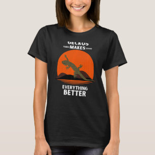 Vintage Geckos Makes Everything Better Retro Gecko T-Shirt