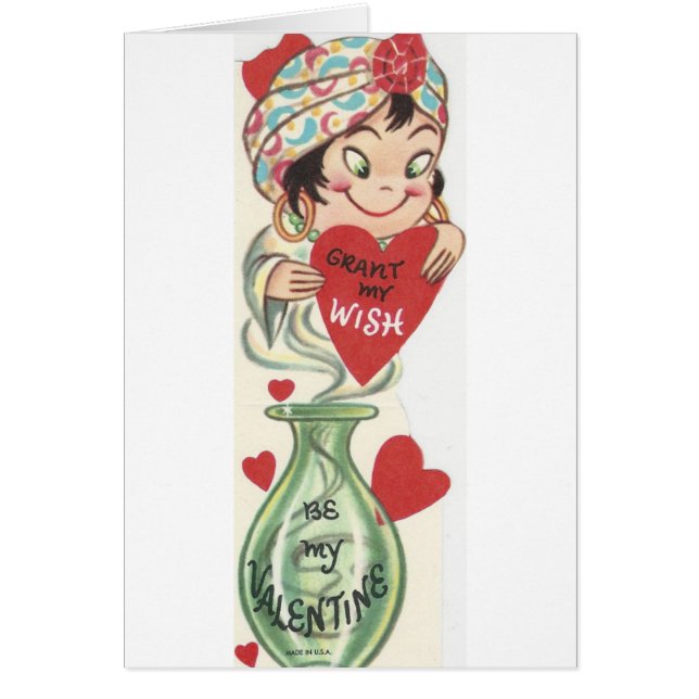 Vintage Genie Valentine (Front)