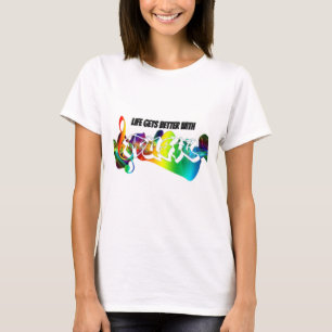 Vintage Genres of Music T-Shirt