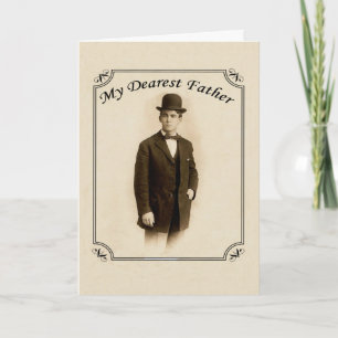 Vintage Gentleman Father's Day Card
