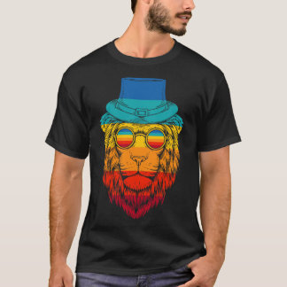 Vintage Gentleman Lion T-Shirt