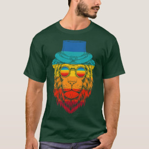 Vintage Gentleman Lion T-Shirt