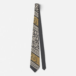 Vintage Geometric Christopher Dresser Pattern Tie