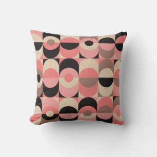 Vintage Geometric: Classic Seamless Pattern Cushion