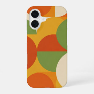 Vintage Geometric Composition iPhone 16 Case