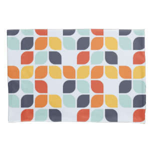 Vintage Geometric Pattern Pillowcase