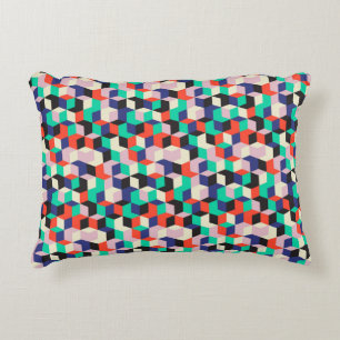 vintage geometric seamless pattern with diamond sh decorative cushion