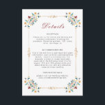 Vintage Geometry Intricate Classical Motif Wedding Enclosure Card<br><div class="desc">Beautiful Invitation to celebrate Special occasions and festivals comes with digital and E-invitation as per your request. We would love to replicate our designs to make multiple products like rsvp cards, labels envelopes, and more. Customisation is available for ready to print on request at info@shamaurcreatif@gmail.com. Look Forward to hearing from...</div>