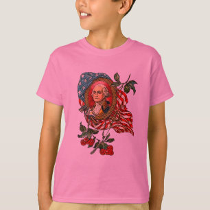 Vintage George Washington Art on Tshirts