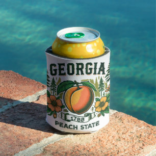 Vintage Georgia Can Cooler
