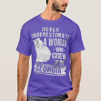 Vintage Georgia Map T-Shirt