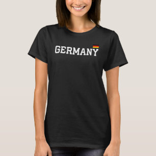 Vintage German Flag Germany Pride Roots Heritage T-Shirt