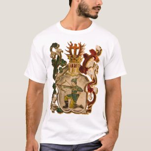 Vintage German Sagittarius Coat of Arms T-Shirt