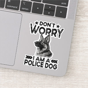 Vintage German Shepherd Police Dog Owner Funny 