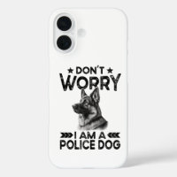 Vintage German Shepherd Police Dog Owner Funny