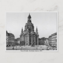Vintage Germany 1905 High street Dresden, Saxony