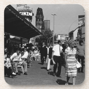 Vintage Germany Berlin kurfürstendamm avenue Coaster