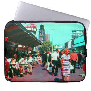 Vintage Germany Berlin kurfürstendamm avenue Laptop Sleeve