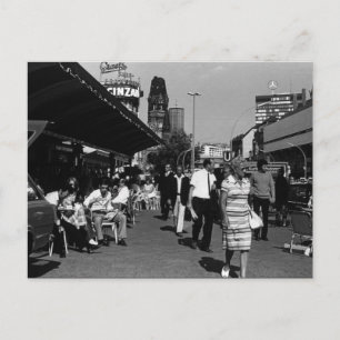 Vintage Germany Berlin kurfürstendamm avenue Postcard