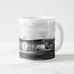Vintage Germany Berlin new national gallery Large Coffee Mug