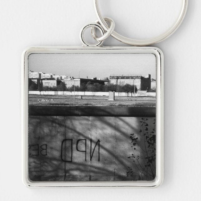 Vintage Germany Berlin wall 1970 Key Ring (Front)