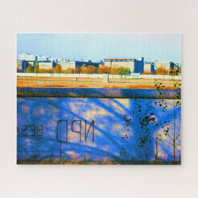Vintage Germany Berlin wall Jigsaw Puzzle (Horizontal)