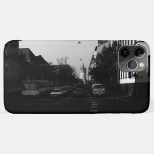 Vintage Germany Frankfurt City street cars iPhone 11 Pro Max Case