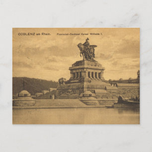 Vintage Germany, Koblenz am Rhein Postcard