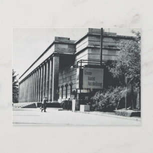 Vintage Germany, Munich, Art Gallery Postcard