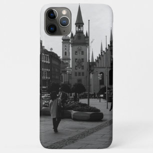 Vintage Germany Munich Church Marienplatz iPhone 11 Pro Max Case