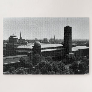 Vintage Germany Munich Deutsch Museum Jigsaw Puzzle